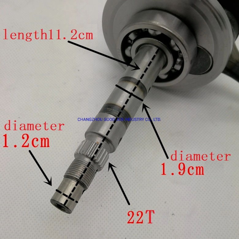 Top Class CD 110 Crankshaft for Motorcycle Parts