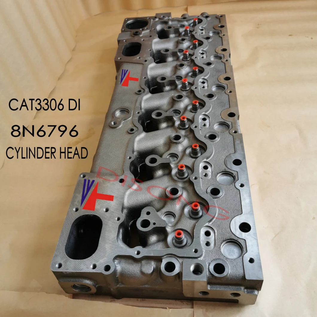 Cylinder Head 8n6796 for Wheel Loader 966c 966D 966f Buildozer D6c D6d Excavator E330 Engine 3306 Di