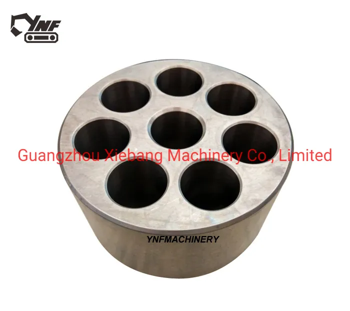 Bloc-cylindres hydraulique de pièces de rechange de pompe à piston de pièces de rechange d'excavatrice pour le chat 320